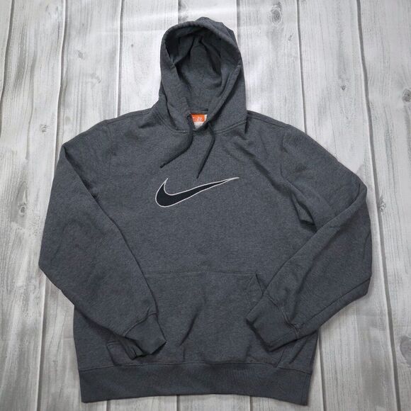 Nike Other - Vintage Nike Y2K The Athletic Dept Men's Hoodie Grau Size Large Fitness